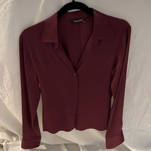 Silk Tahari Blouse —S